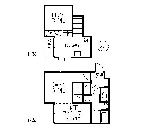 ペガーダ千早 間取