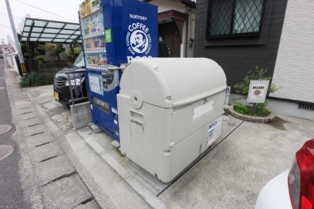 ペガーダ千早 ごみ置き場