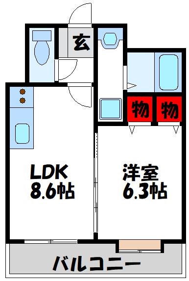自由ヶ丘ヒルズ桜  間取り