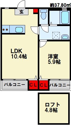 ホワイトピア壱番館・弐番館 間取図