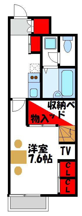 レオパレスリヴェールSUE 間取