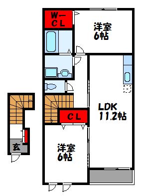 サンライトガーデン　A 間取り