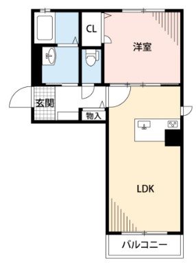アークツルス弥生が丘 間取り
