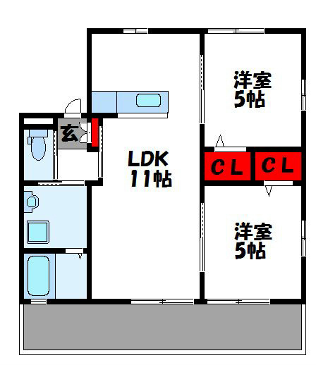 ランドマーク  間取り