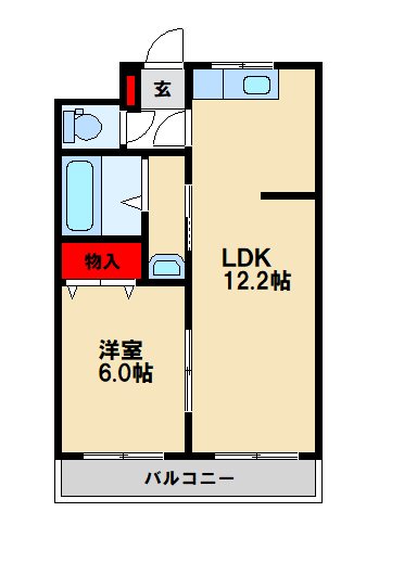 エポック弥生が丘Ⅱ 間取り