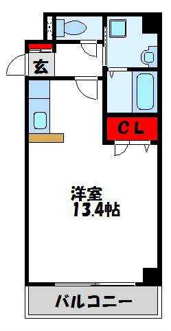 宗像北田マンション 間取り