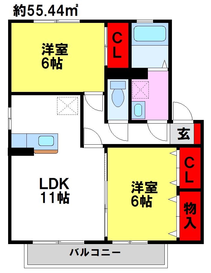 サファル　Ａ棟  鳥栖市役所などにお勤めの方にオススメ