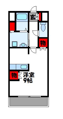 クレール桜   間取図