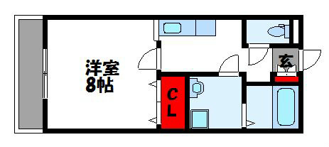 プレステージ美里  間取り