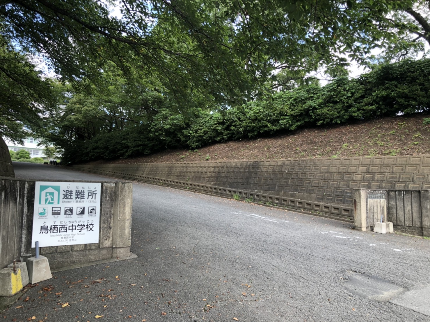ハクモクレンB棟 鳥栖市立鳥栖西中学校