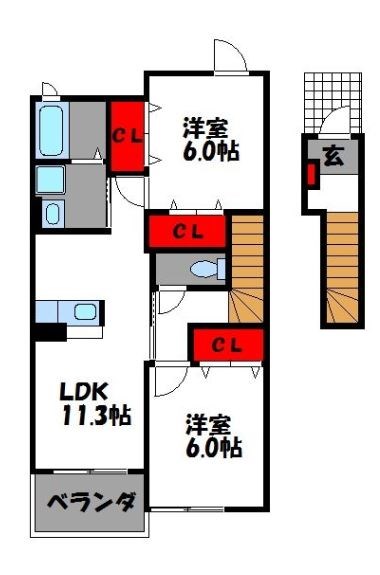 ブリアンメゾンD 間取り