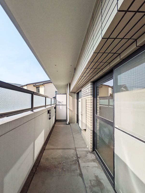 アクシオン城南 ベランダ