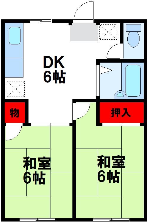 山本コーポ 間取り