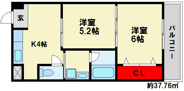 サンライト村上 間取図
