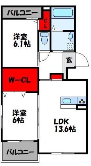 エタニティ参番館  間取り