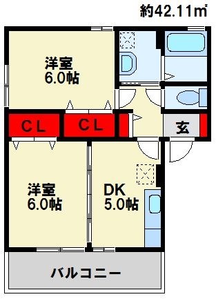 エクセル猪熊 間取り
