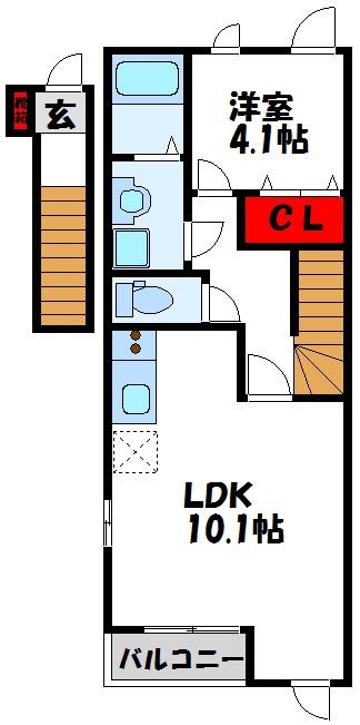 ブロッサムⅡ 間取り