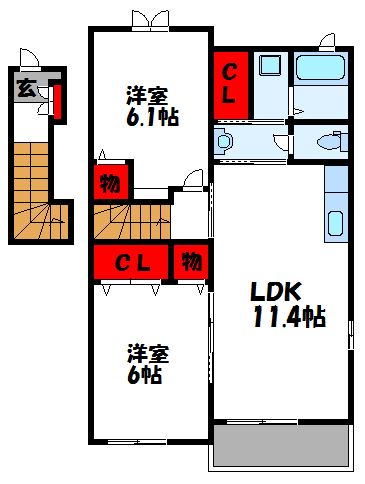 プラムコート 間取り