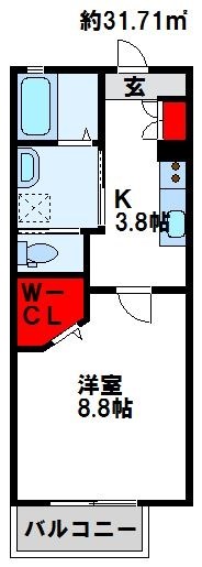 コワルージュ　A棟  間取り