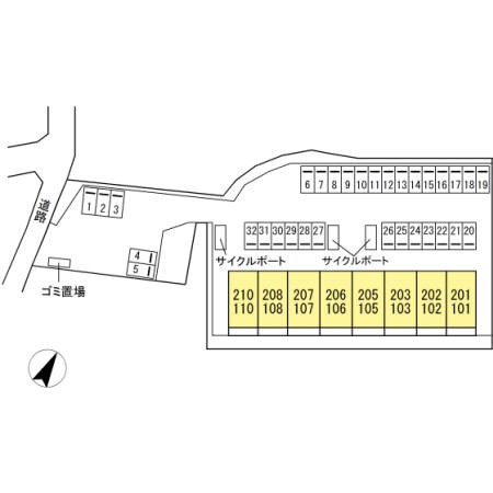 D-room植木 駐車場
