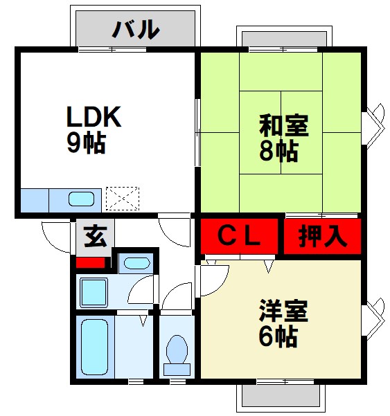 映好庵Ⅱ 間取り