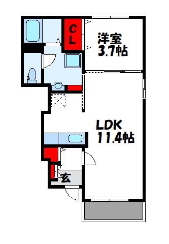 アルバK 宇美町でのお部屋探しは、トーマスリビングへご相談下さい