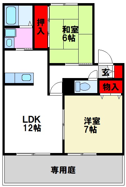 ウェルフェアビレッジ 間取り図