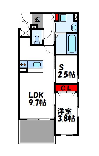 ロイズ土井南  粕屋町でのお部屋探しは、トーマスリビング粕屋店へご相談下さい