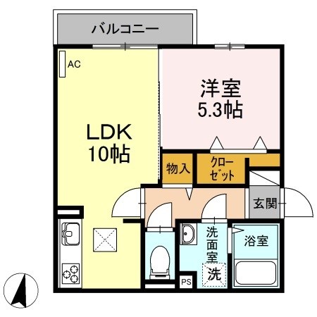D-roomグランシャリオ 間取り