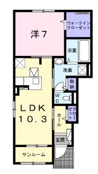 H.STYLE　Ⅲ 間取り