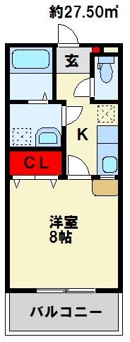 イデアハイツⅥ 間取り