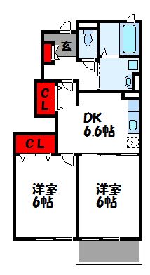 サンパティーク福間海岸通りＡ  初期費用分割払い可能です(クレジットカード利用可能)
