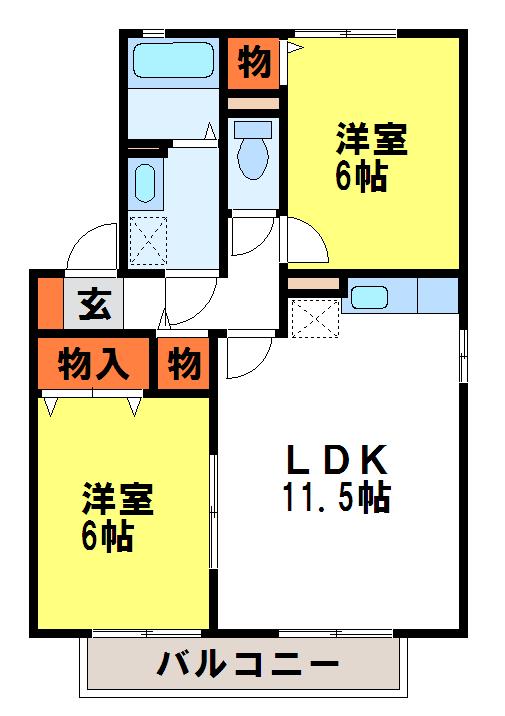 オガール観世 間取り図