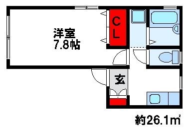 アヴェニール二日市 間取り　