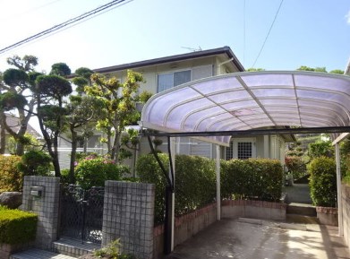 五条5丁目戸建 駐車場無料。ペット相談。