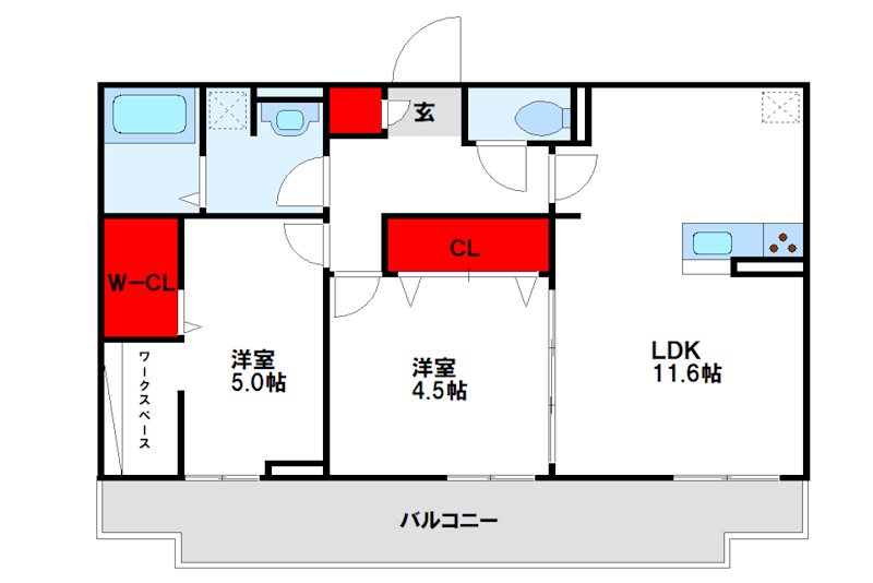 スターブル日蒔野 間取り