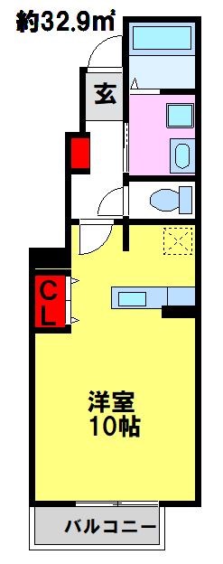 アーデントサピー壱番館 ※反転間取り