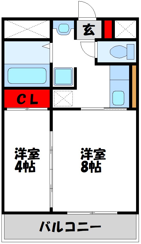 エスコート９  間取り
