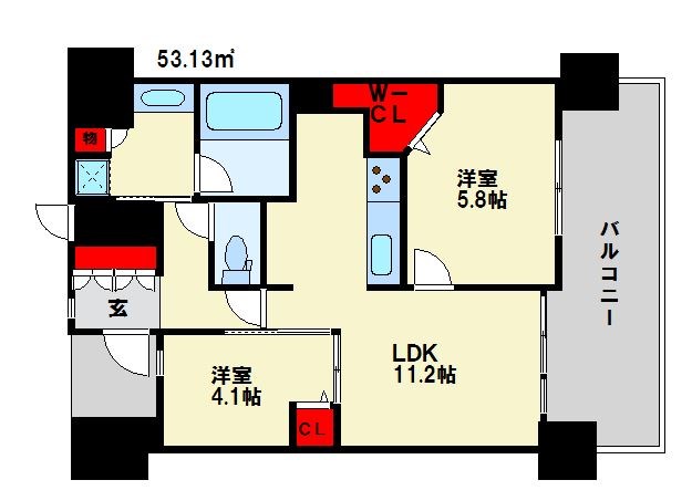 エンクレスト南福岡 奏の杜 間取り