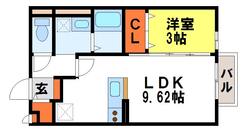 アモーレ五条 間取り