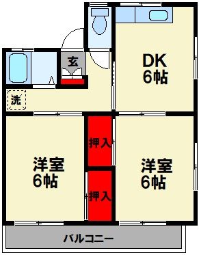 MSコーポ 間取り