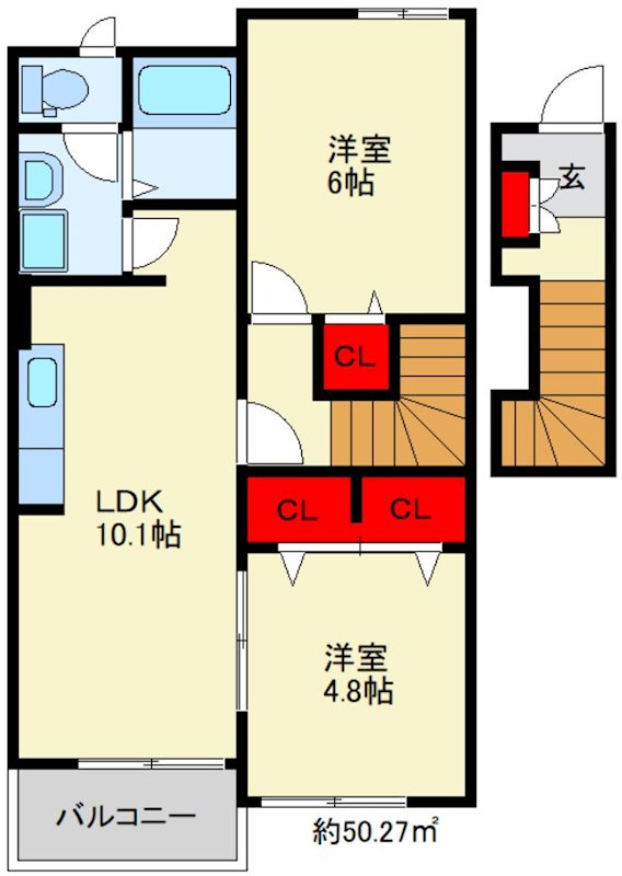 ベルフィオーレ A 間取り
