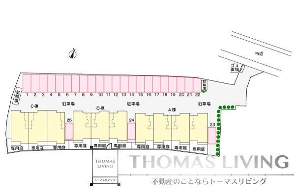 ベルフィオーレ A 駐車場