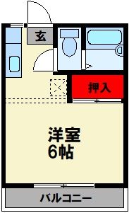LAアパルトマン 間取り