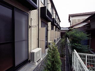 レオパレス土井駅東 ベランダ