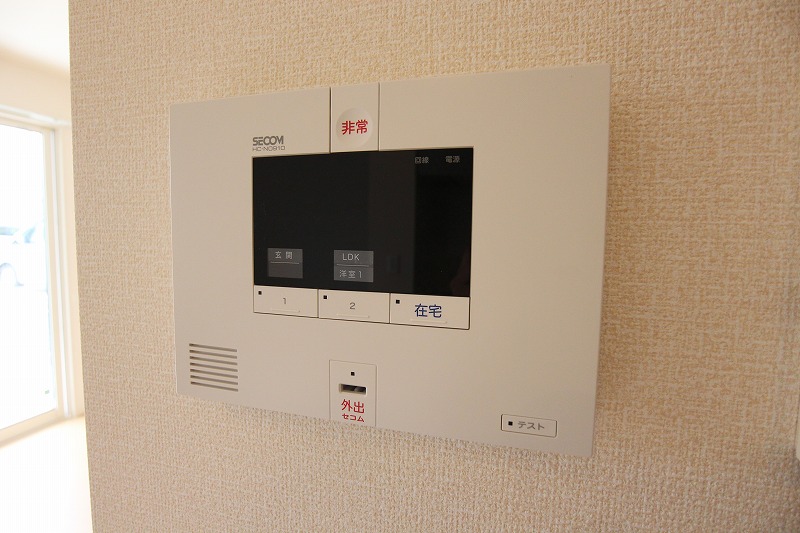 パークサイドタウンC棟 セコムのセキュリティシステム導入済
