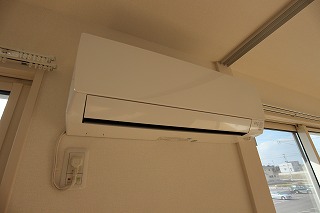 パークサイドタウンC棟 エアコン一台完備してます、