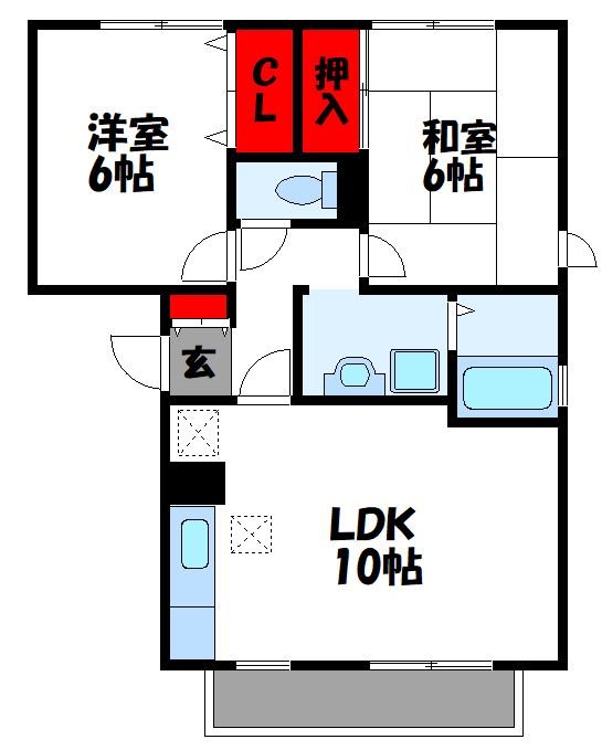 エスポアール18　 古賀市・新宮町・福津市でお部屋を探される際は、トーマスリビング古賀店へお気軽にご相談ください。