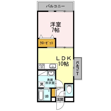 フォレスト’00 間取図