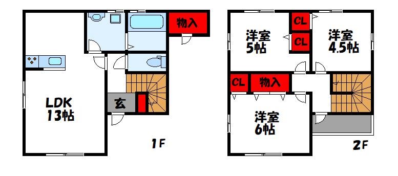 ラ・メール新宮 間取り